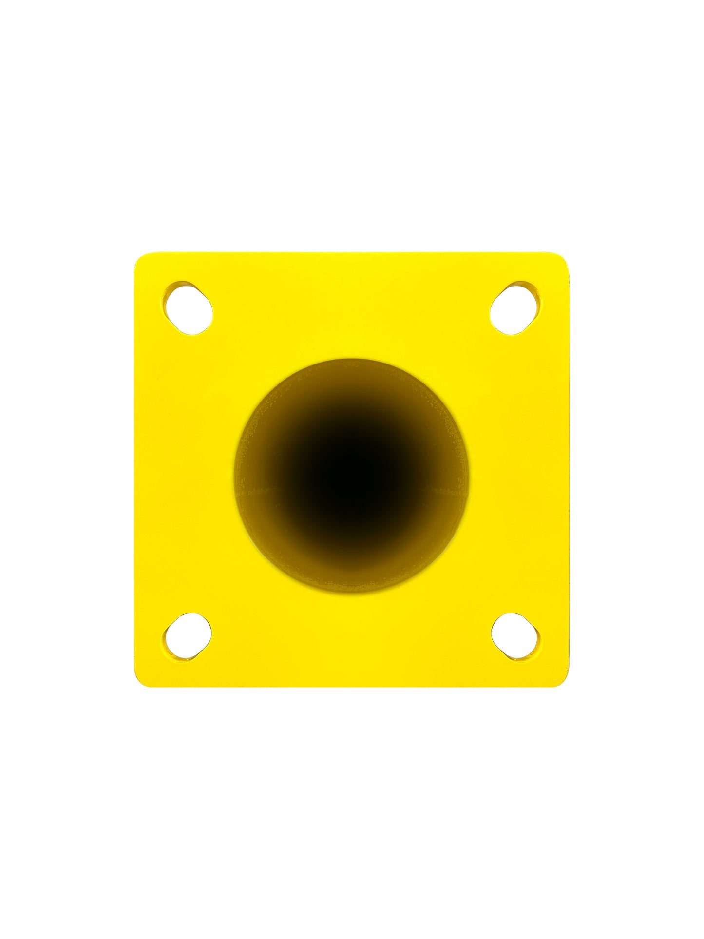 Safety Bollards, Heavy Duty Yellow 4.5" Steel Post (36")